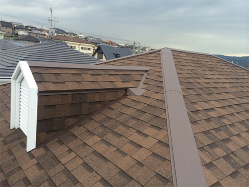 カラーベスト屋根修理後